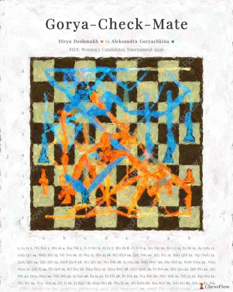 Divya Deshmukh vs Aleksandra Goryachkina